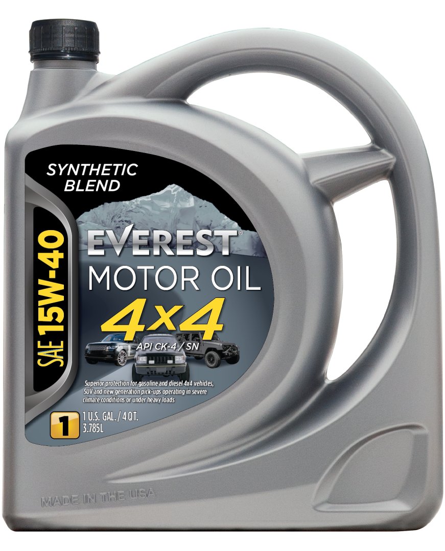 Everest 4 x 4 15W-40 Engine Oil CK-4 SN