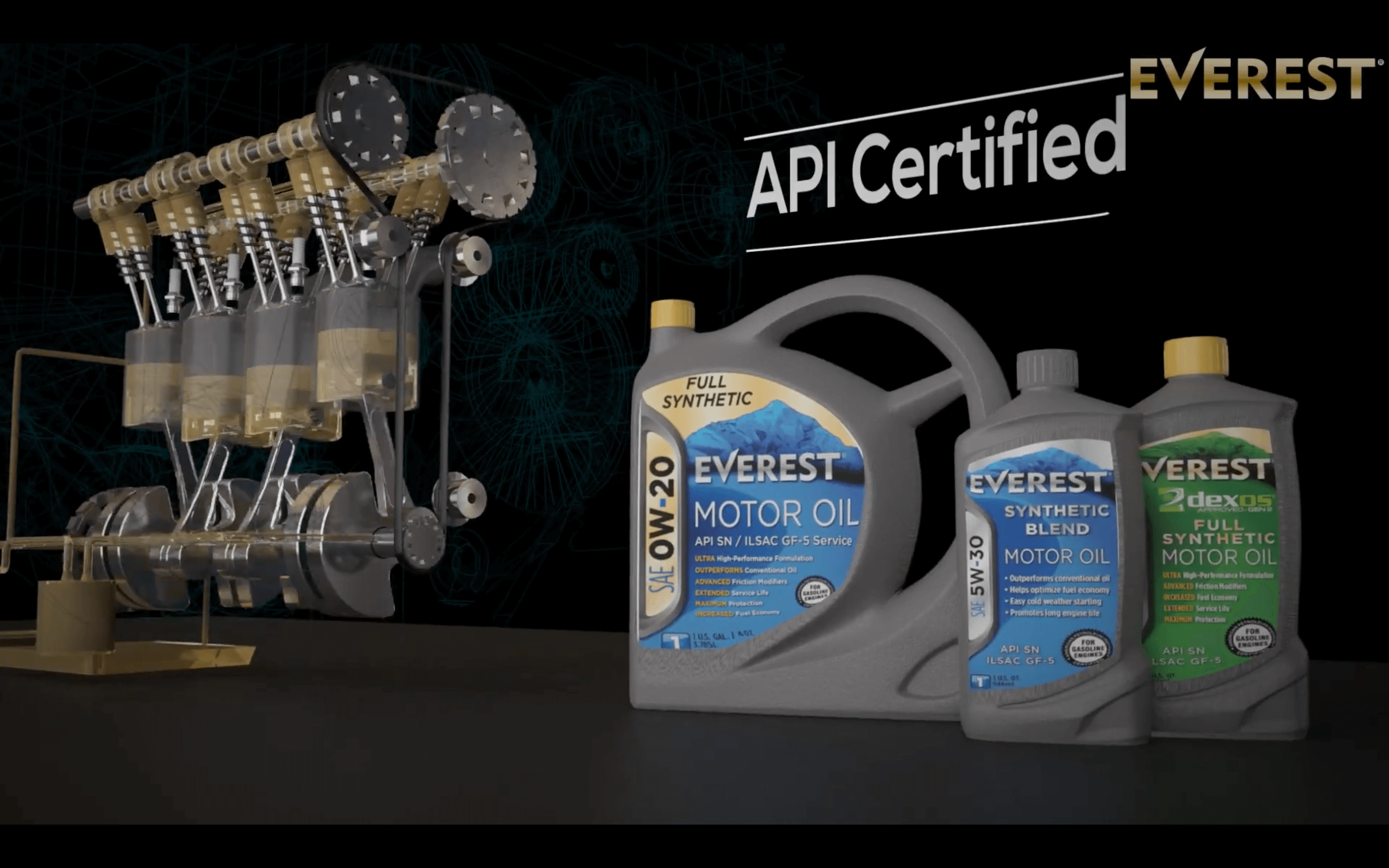 Check out our new Everest Motor Oil video!