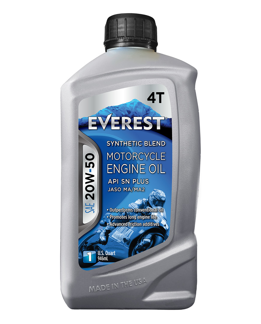 Everest 4T Motorcycle Oil 20W-50 SN